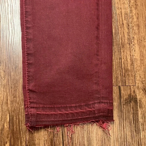 Articles of Society Jeans Sarah Skinny Ankle Burgundy NWT - Picture 5 of 15